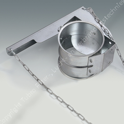 Afsluitklep met ketting