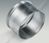 Machine aansluiting voor leiding, wordt over de aansluiting van de machine geschoven