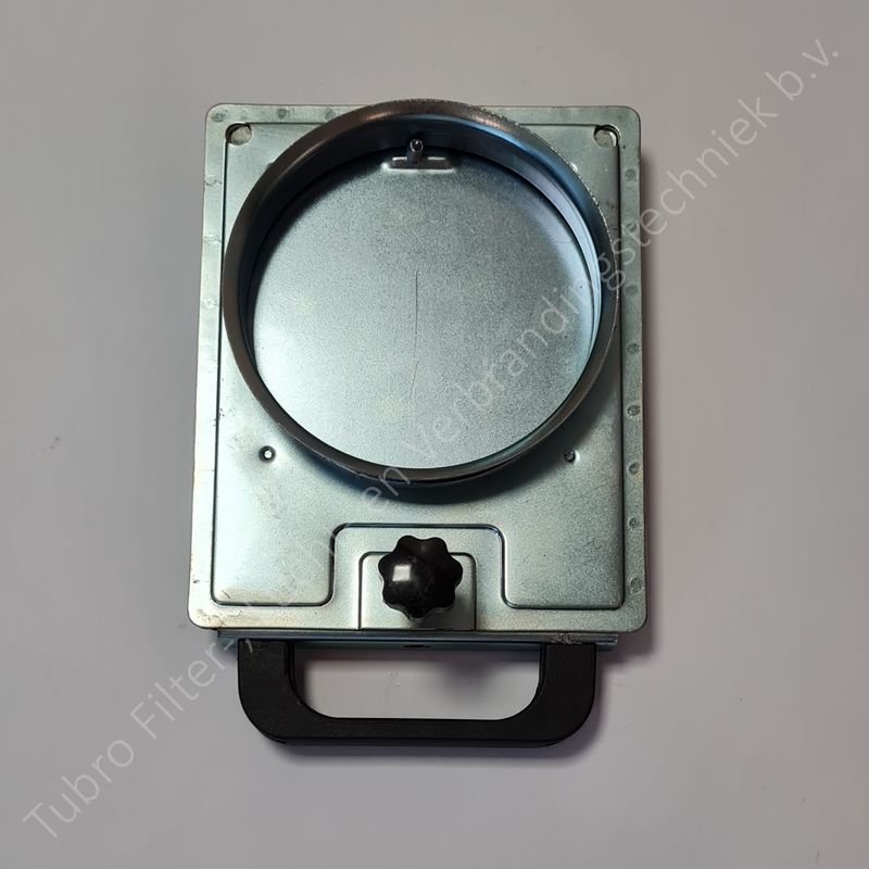 Klep handmatig bediend, zonder pakking